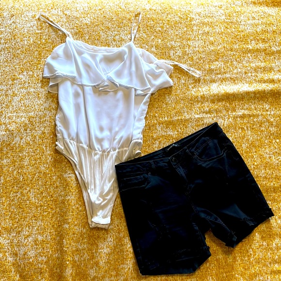 Mine, Medium, White bodysuit - Picture 2 of 6